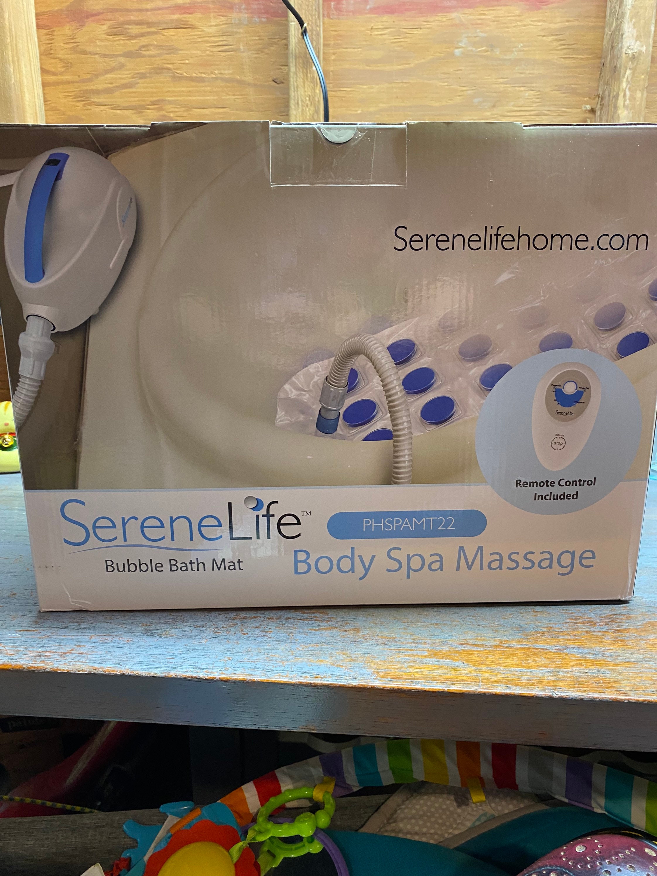 Serene Life PHSPAMT22 Bubble Bath Mat Body Spa Massage