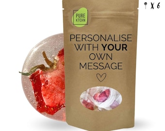 Personalised Sugar-Free Lollipop with Dried Fruit / PureKtchn 2.4oz (72g)