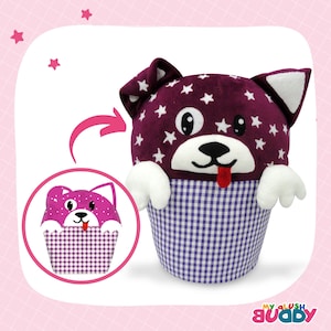 Personalized Custom Plush and Illustration - Birthday Gift Idea