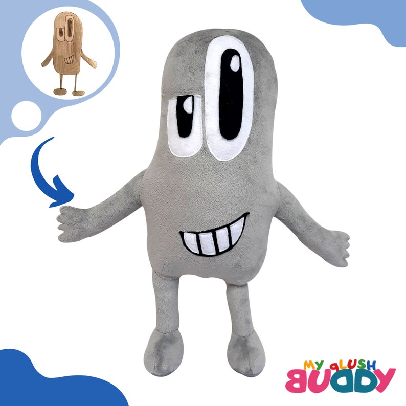 kid drawing remote plush