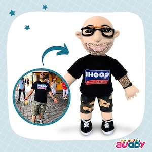 Turn your photos into custom stuffed dolls | At MyPlushBuddy we can create plushies from your selfie or image