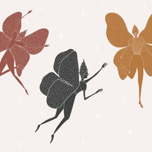 The Fae Folk Clipart Fairy Procreate Stamps Fairy Png Files - Etsy