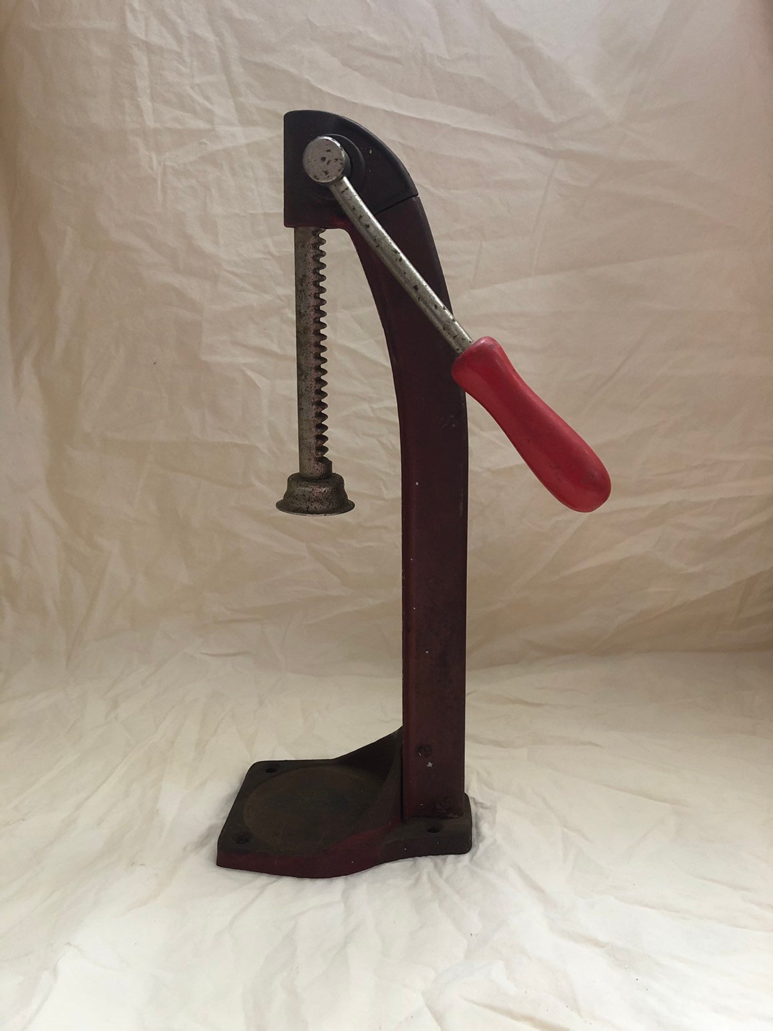 Antique Bottle Capper Bottle Cap Press Brewery Display Bar Etsy