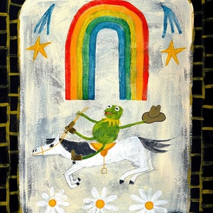 Kermit Rides at Dawn Original Print