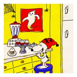 Snoopy Halloween Originaldruck