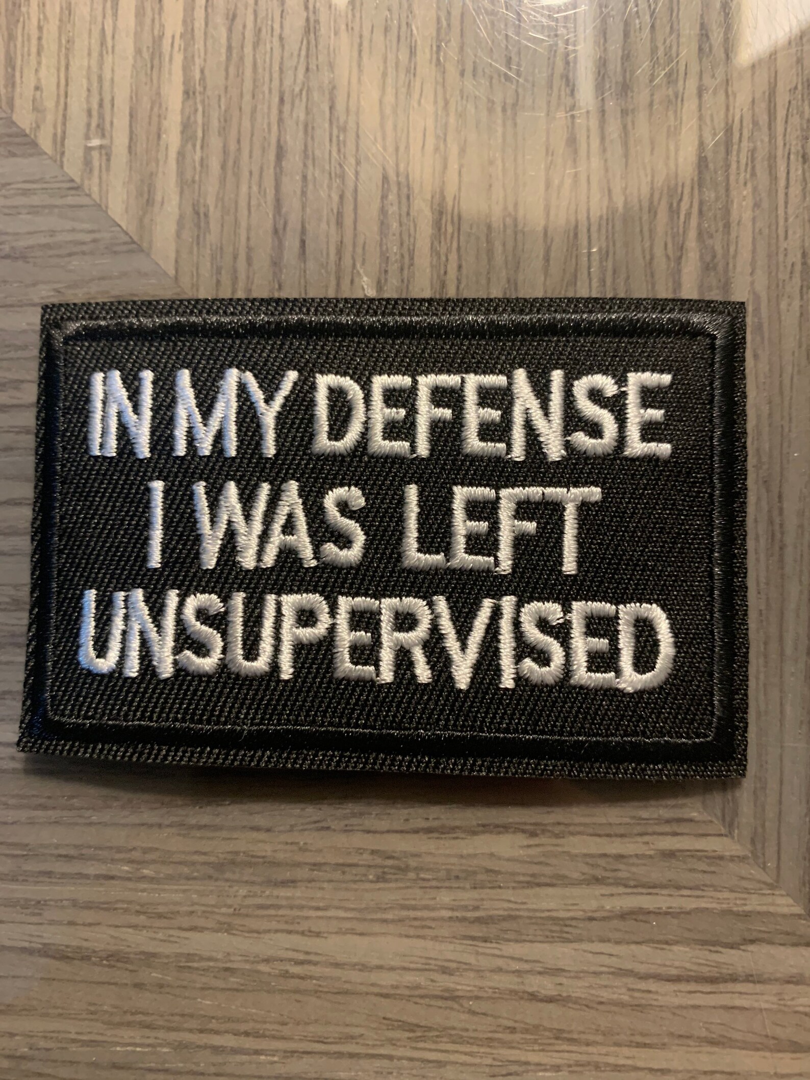 Morale Patch Funny Novelty Hook Backing Or Iron On Amazing Etsy