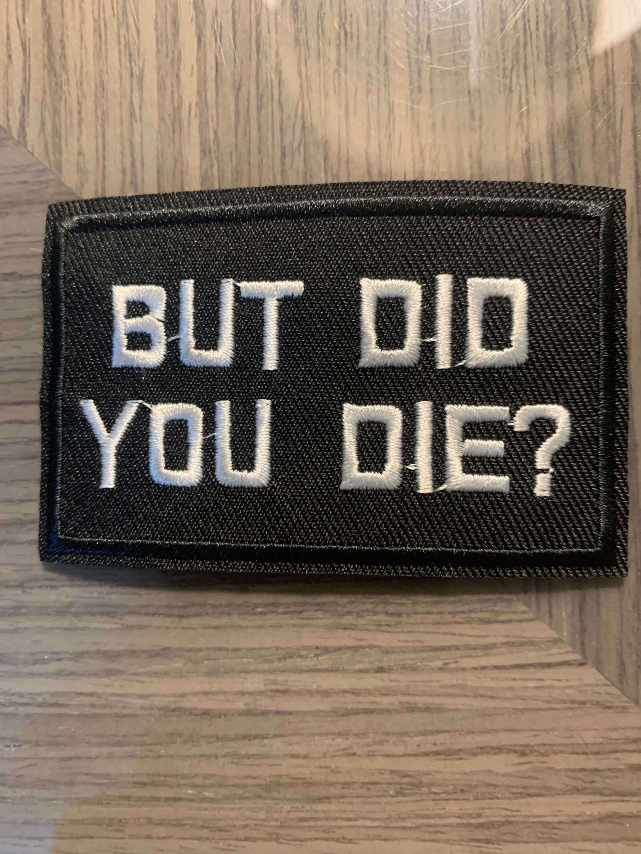 Morale Patch Funny Novelty Hook Backing Or Iron On Amazing Etsy