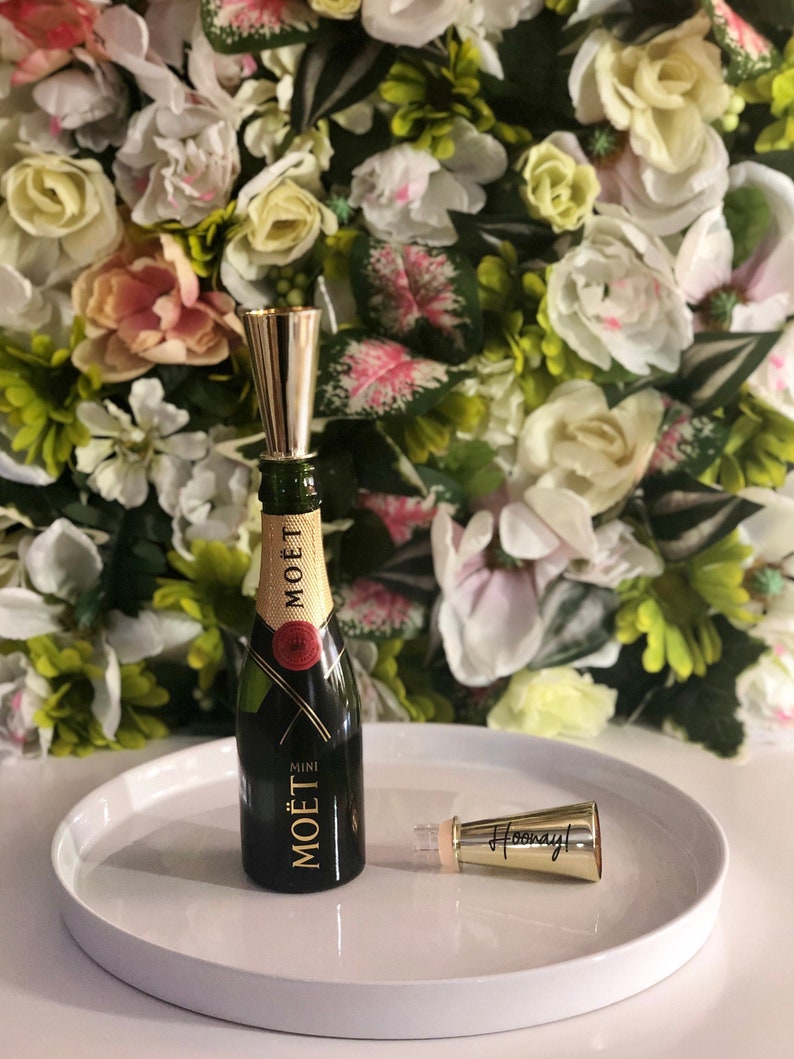 Moët Mini Champagne Bottle Sippers Wedding Bachelorette Etsy