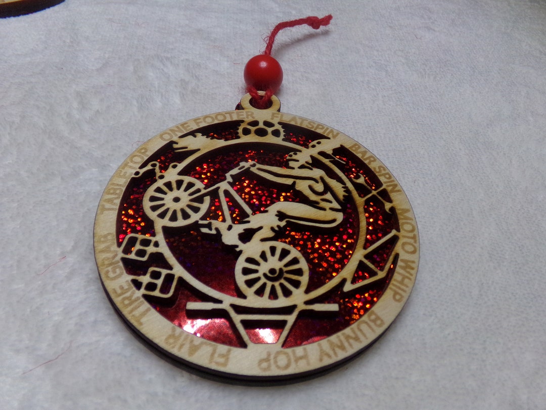 Bmx Christmas Ornament 