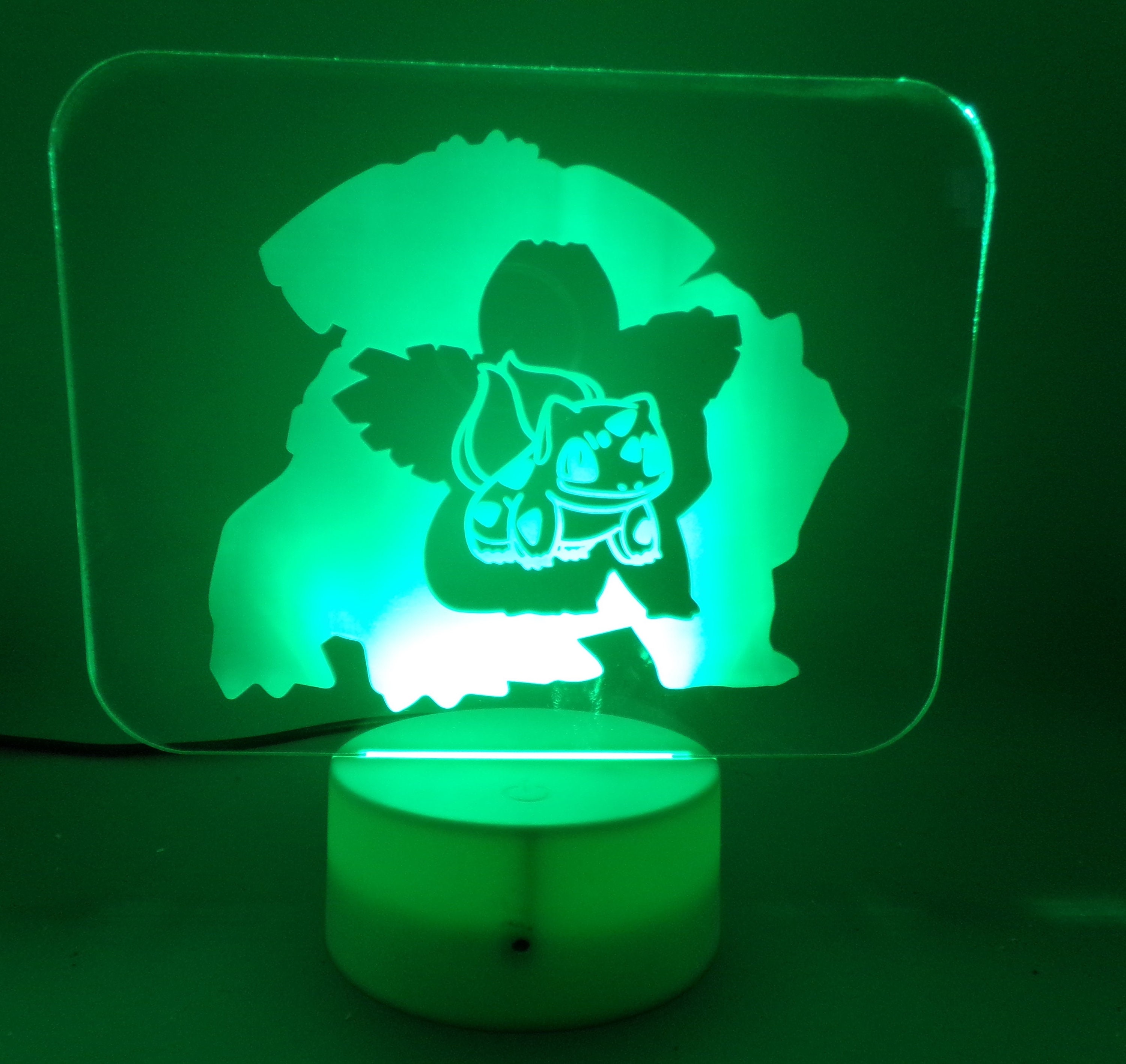 POKEMON Light Pokémon Night Light Pokémon Evolution Lights Etsy