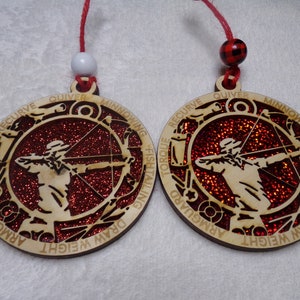 Archery Christmas Ornament