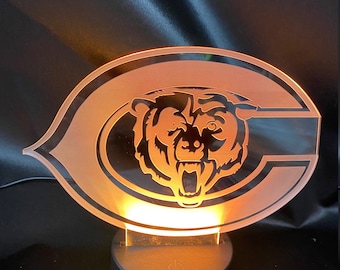 LED Laser Etched night light or accent light