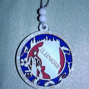 State of Illinois Ornament, State Ornament