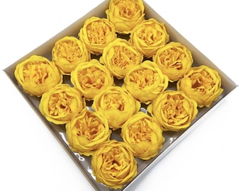 Spring Soap Flowers / Yellow / Summer / Bath & Body / Scented / Decor / Gift / Birthday / April / May / Roses / Tulips / For Her / Mum