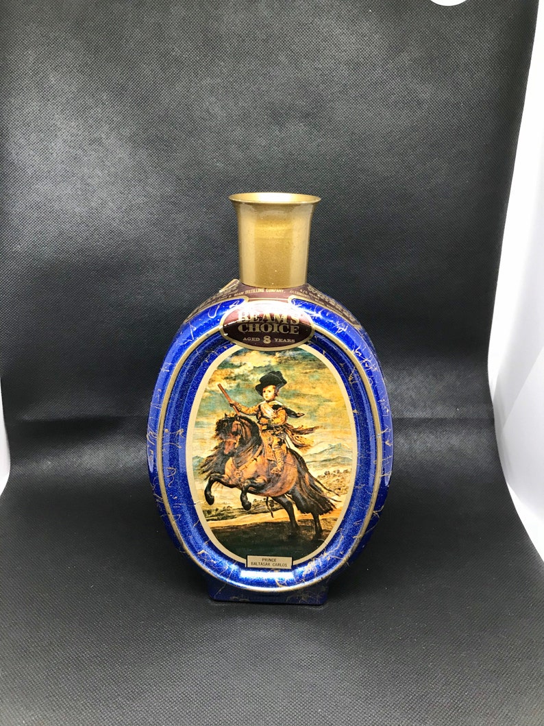 Jim Beams Choice Prince Balsatar Carlos Collectors Decanter Etsy
