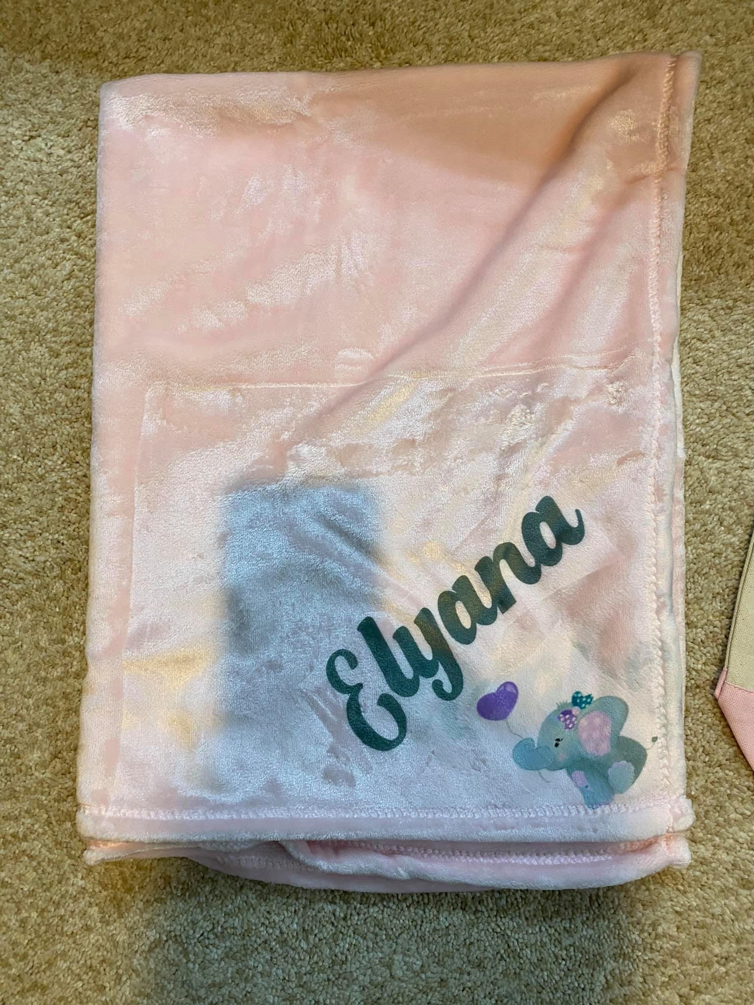 Customized Baby Blanket Etsy