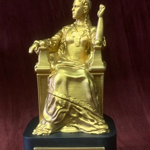 Theatre Trophy Replica - Sarah Siddons Award - Custom Drama Acting Achievement Award - Resin Cast