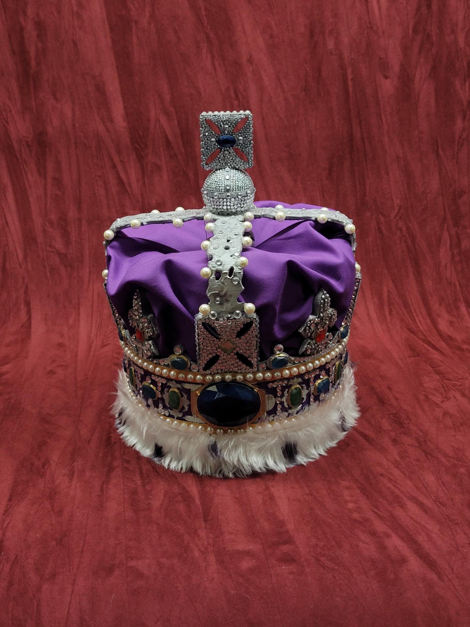 Queen Elizabeth Crown Replica State Imperial Crown 1:1 Scale - Etsy UK