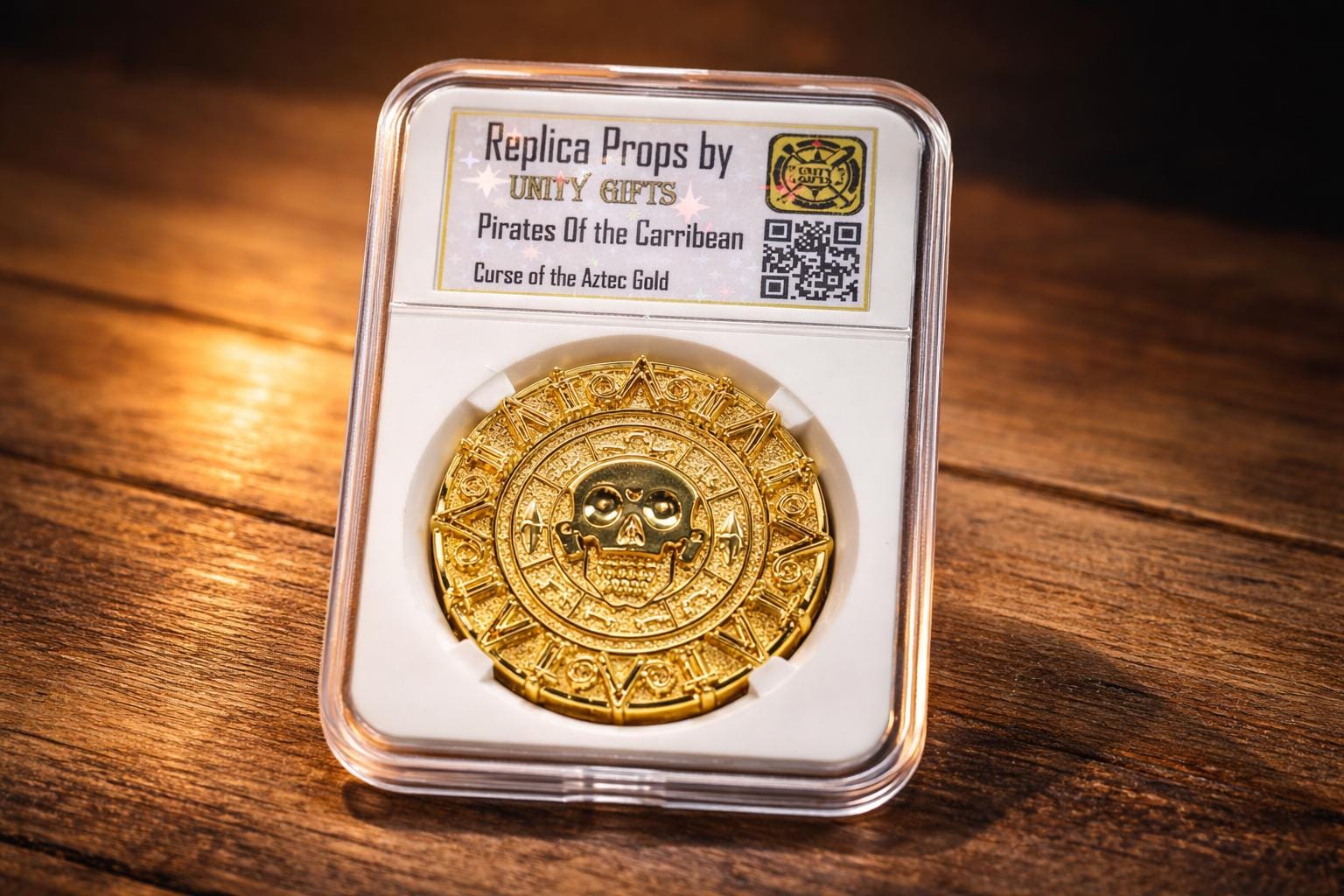 X10 Pirates of the Caribbean Gold Doubloon: Jack Sparrow Treasure