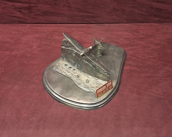 Cold Cast Bronze Spitfire ornament - Scenery “Reach for the skies” Supermarine