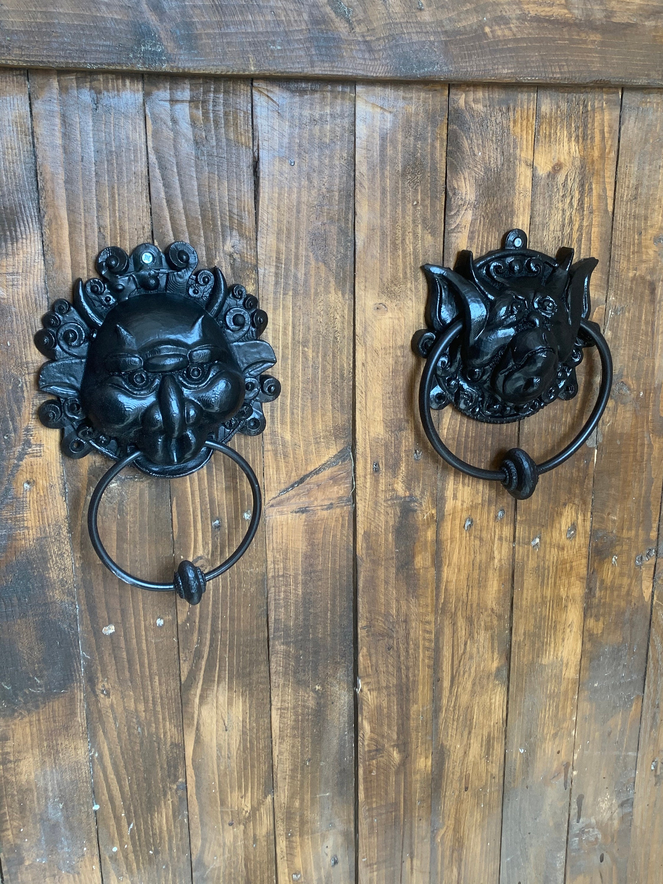 Labyrinth Door Knockers Functional & Working Set/singles Etsy UK