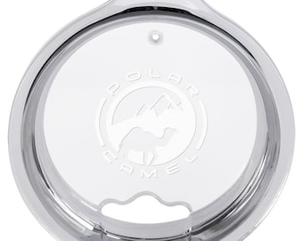 Plastic  Replacement Lid - Fits Polar Camel 20oz. - 30oz Tumbler,  Replacement Lid