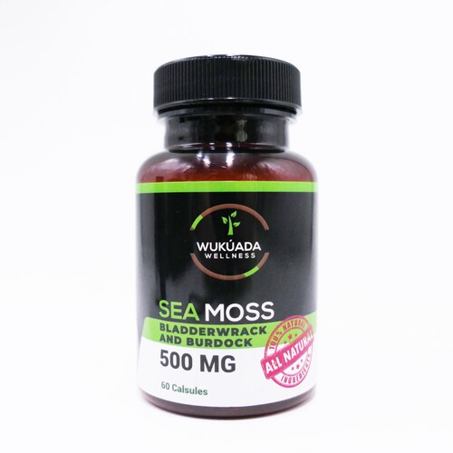 Sea Moss/ Bladderwrack/ Burdock 60 capsules ct. Dr. Sebi Inspired.