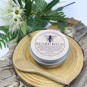 Handcrafted Beard Balm: Natural Botanical Oils, 50g