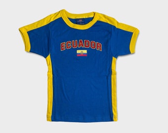 Ecuador Frauen-Fußball-T-Shirt