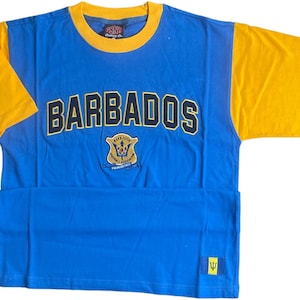 Barbados Embroidered Premium Quality T-Shirt New with tags All sizes available