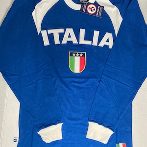 Italy Shirt Italia Embroidered All Sizes NWT 100% Cotton