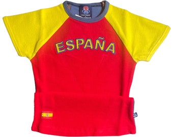 Spain Women’s Baby Crop Tee Stretch