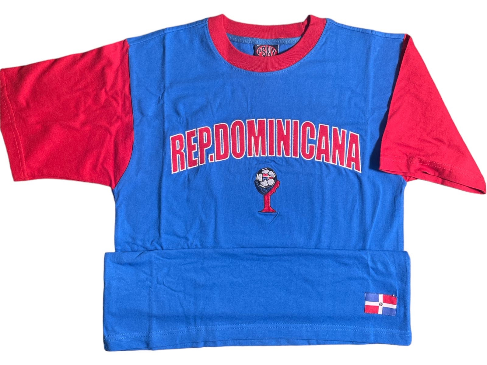 Dominican Republic Embroidered Premium Quality T-Shirt New with tags All sizes available