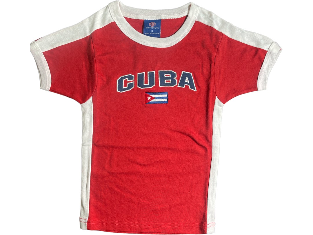 Football Tee Shirt Baseball AmÃ©ricain Femme Cuban Tee Shirt AmÃ