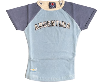 Argentina Women’s Baby Crop Tee Stretch