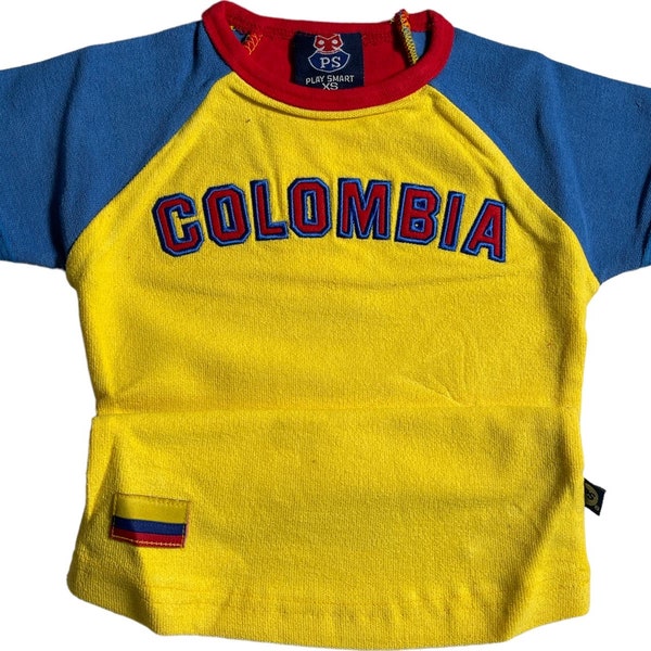 T-shirt court femme Colombie