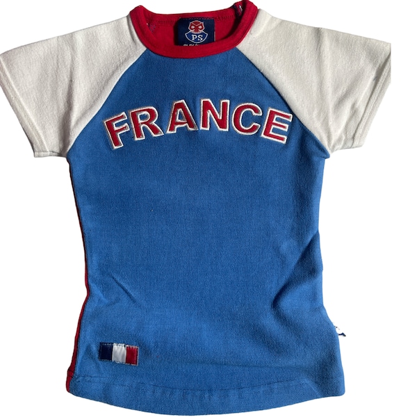 France Women’s Baby Crop Tee Stretch