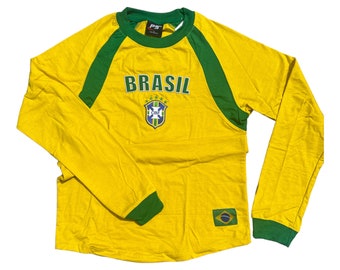 Brazil soccer Football Team full sleeve Shirt