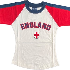 Angleterre T-shirt bébé ajusté pour femmes