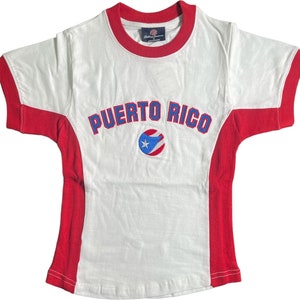 Puerto Rico Fitted Embroidered shirt