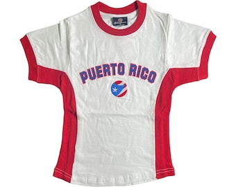 Puerto Rico Fitted Embroidered shirt