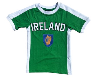 Ireland Embroidered womens baby tee