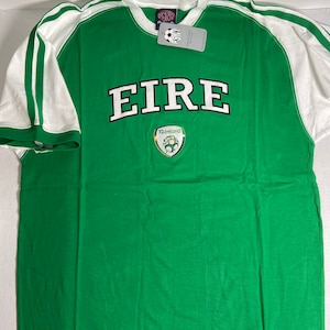 Ireland &quot;eire&quot; embroidered short sleeve shirt all sizes NWT