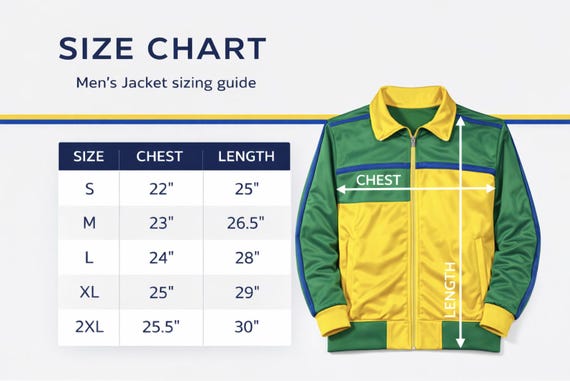 Brasil Men's Soccer Track Jacket | Retro Green Yellow Zip-up