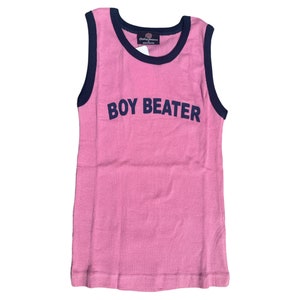 Boy Beater women’s Ribbed cute Tank Top