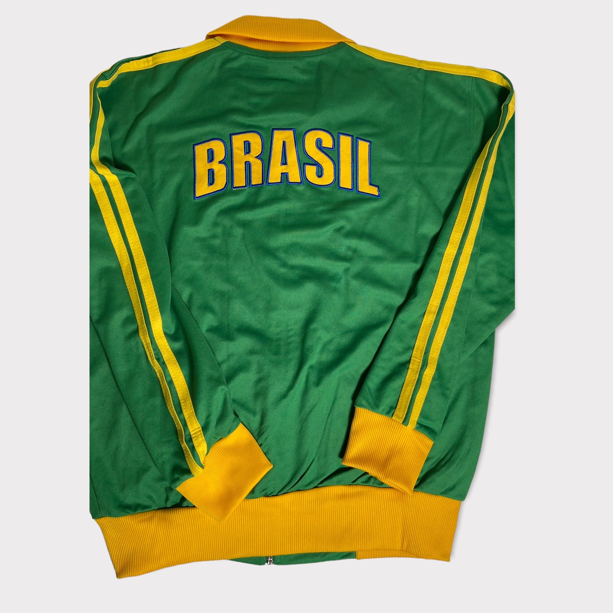 Adidas Men's Brazil Soccer Team World Cup 1978 Full Zip Jacket