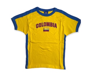 Colombia 1990 World Cup Home Football Jersey – Migrantes World Club