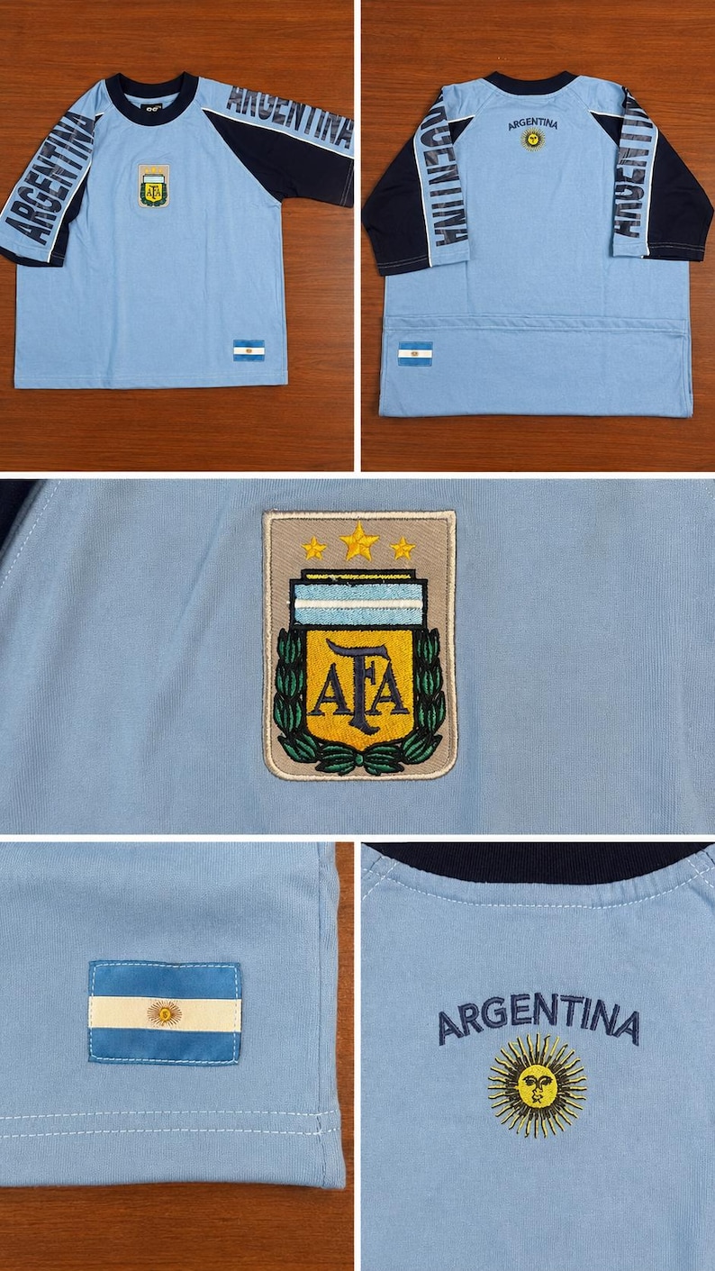 Argentinas fotbollströja för män bild 3