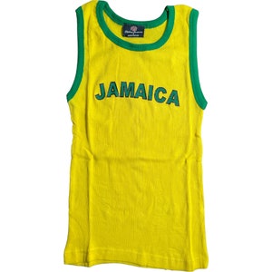 Jamaica Women's Ribbed Tank Top Shirt