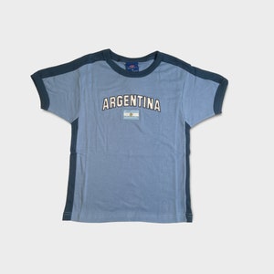 Argentinien Frauen Baby-T-Shirt Fussball-Shirt